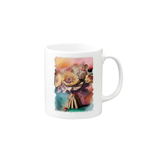 紙花束 Mug