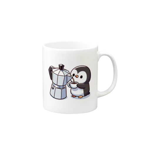 カフェペンギン: モカのマジシャン Mug