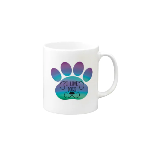 I love dogs わんちゃん好きさんへ Mug