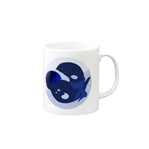 天王星とシャチ Mug