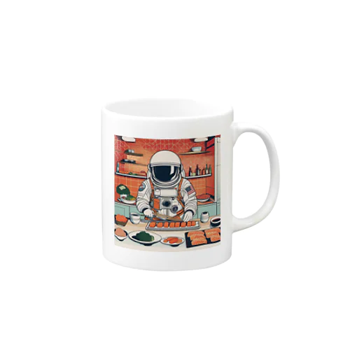 スペースクッキング 寿司編 Mug