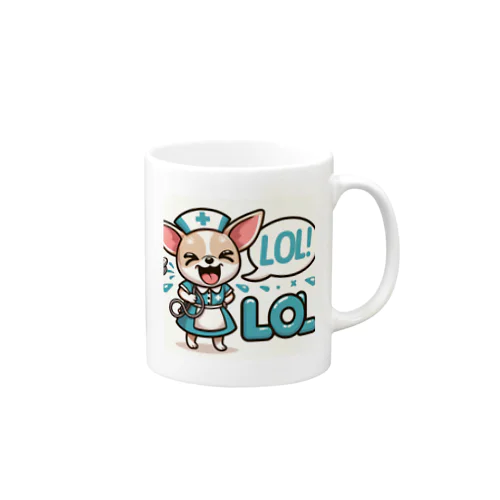 看護師チワワ９ Mug