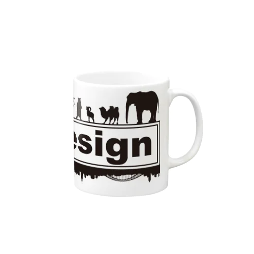 『nt-design』ロゴ Mug