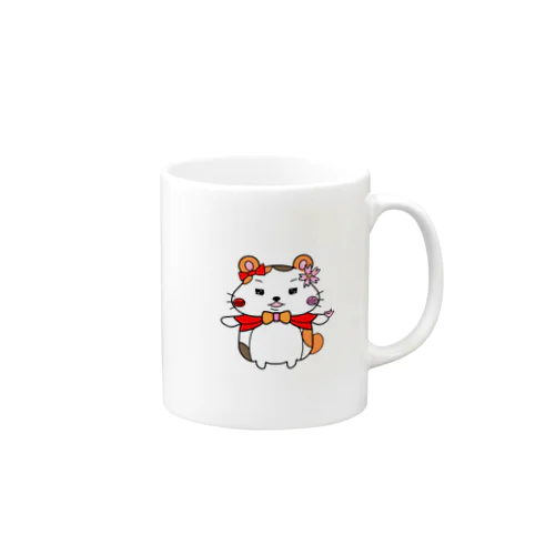 スパにじ「ねずみ赤ずきん」 Mug