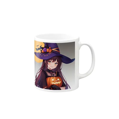 魔女っ子　ハロウィン Mug