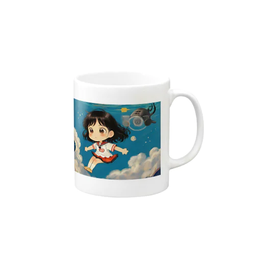 Spacebound Girl Mug
