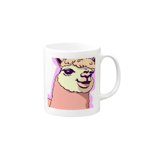 夢みアルパカ Mug