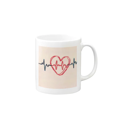 My heartbeat Mug