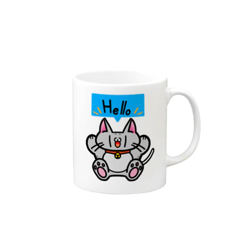 Hello！猫ちゃん マグカップ