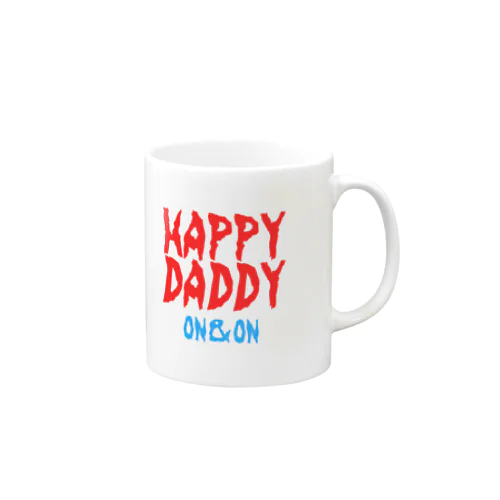 HAPPY DADDYの公式アイテム( ´Д`)y━･~~ Mug