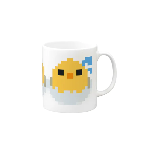 ドットひよこトリオシリーズ Mug