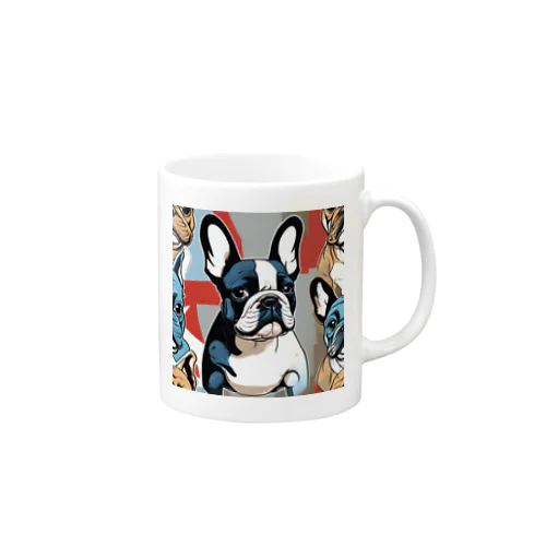 Cool French Bulldogs Mug