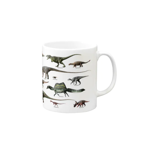 恐竜大行進 Mug