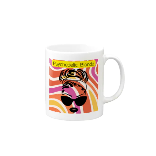 Psychedelic Blonde Mug