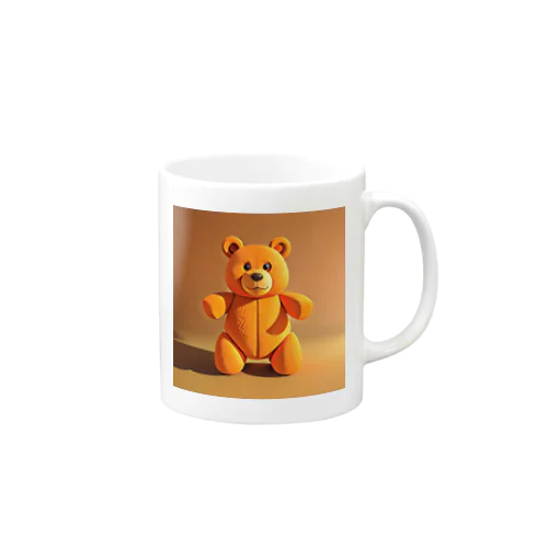 オレンジな熊さん Mug