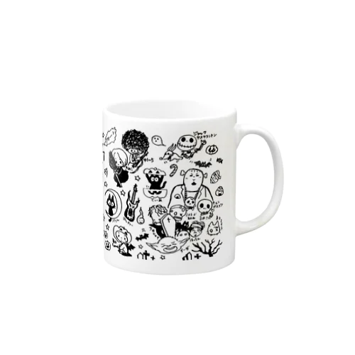 ハロウィン横長 Mug