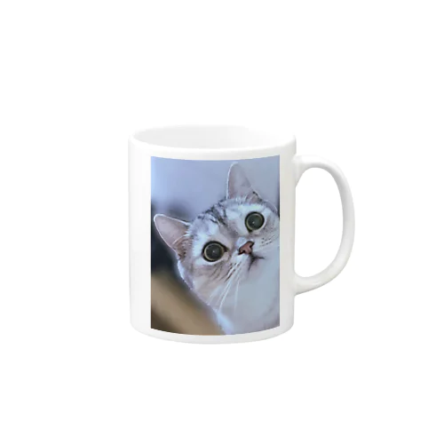 猫の名前はレオ Mug