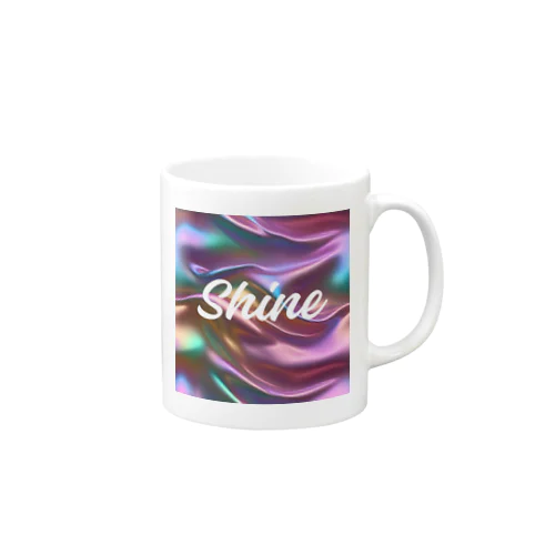 オーロラシルク　Shineロゴ入り Mug