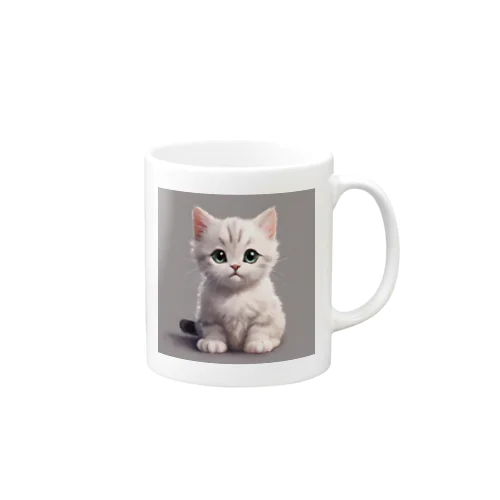 可愛い猫 Mug