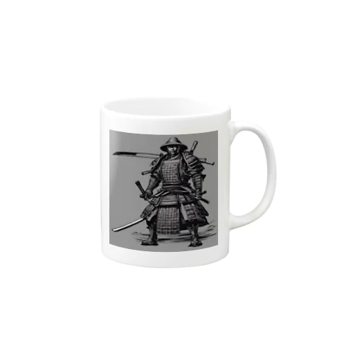 渋い 侍 Mug