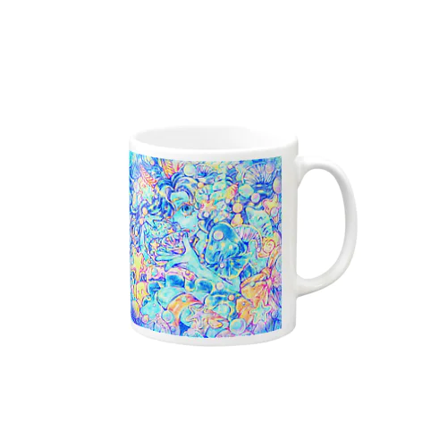 ウミウシとお菓子の海 Mug