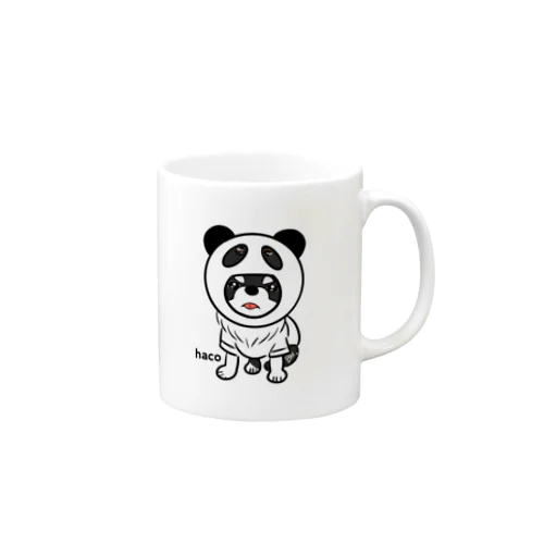 チワワのhacoちゃん（パンダ） Mug