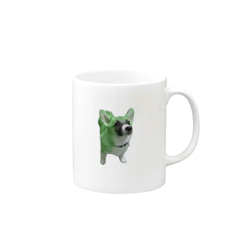 ワサビ犬 Mug