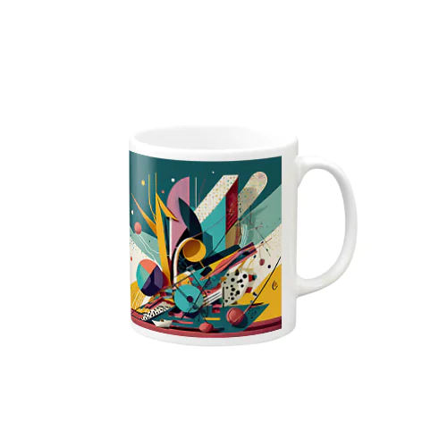 ガラクタアート Mug