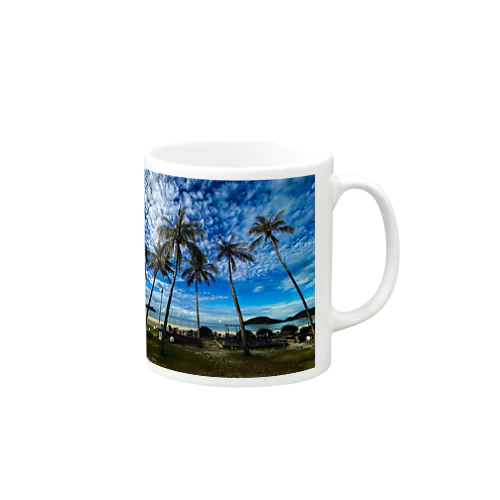 ランカウイ島のビーチ Mug