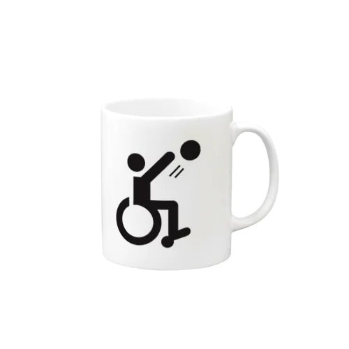 車椅子バスケ1 Mug