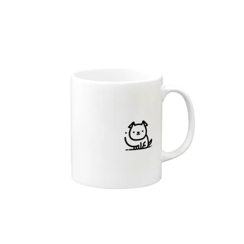 つぶらな瞳のわんこ🐾 マグカップ