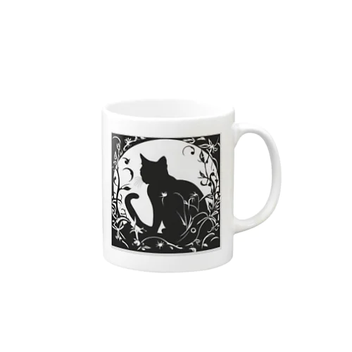 夢見る猫 Mug