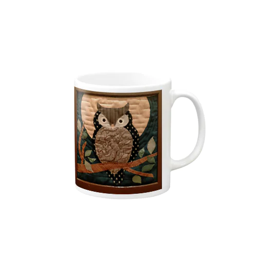 フクロウ Mug