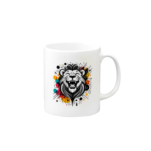 #laughing animal art Mug