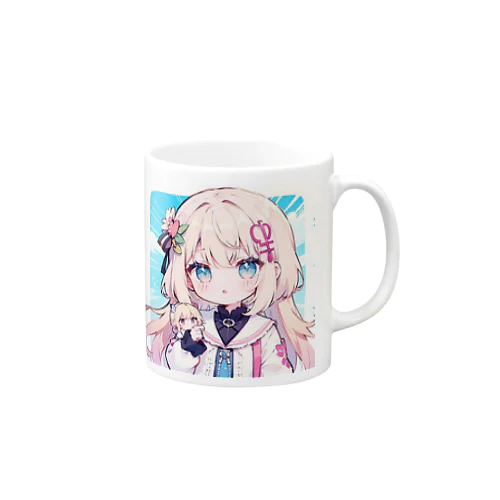 ピンクの可愛いさが売りです🎵 Mug