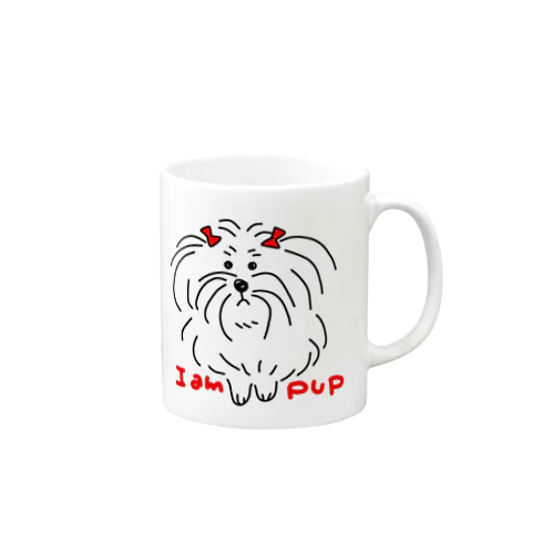 私は永遠の仔犬です Mug