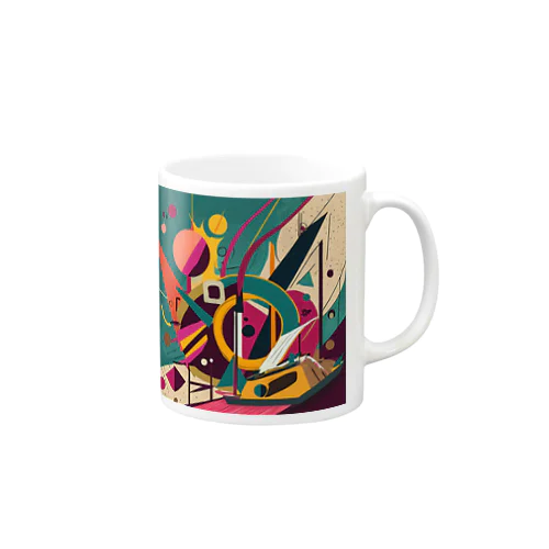 ガラクタアート Mug