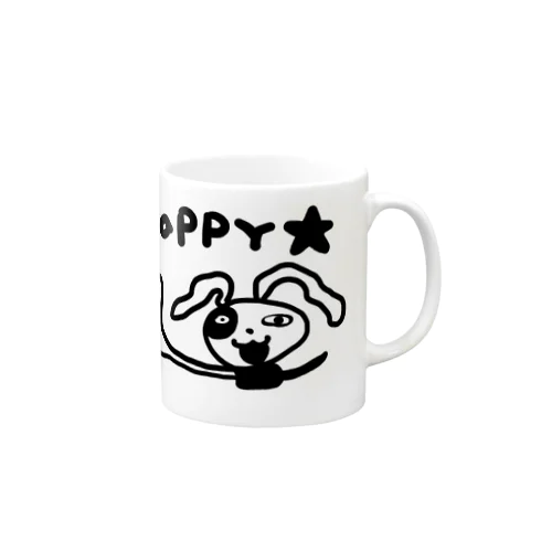 HAPPYうさぎ Mug