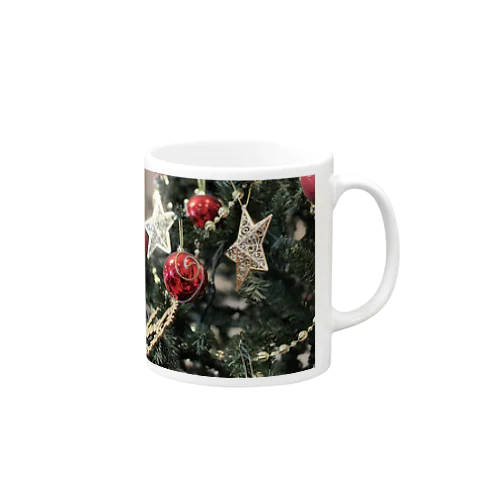 クリスマスツリーの飾り Mug