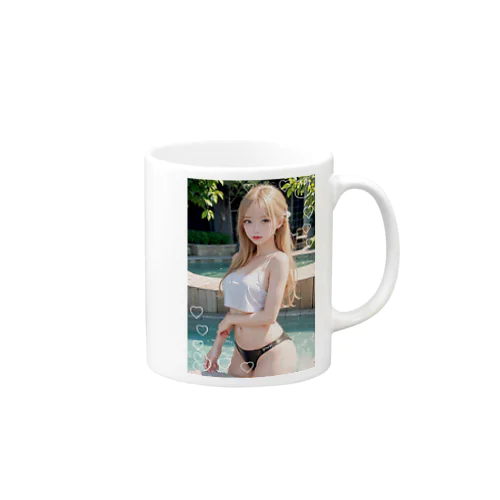 AI美女グッズ Mug