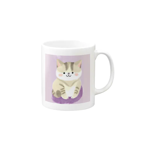 猫の水彩画グッズ Mug