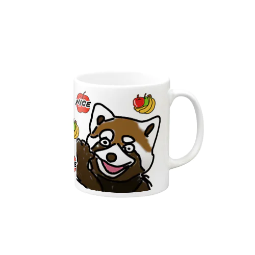 目が逝ってるマグ Mug