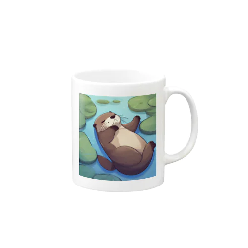 フニャフニャカワウソくん Mug