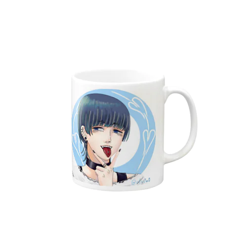 サブカル男子スカイブルー Mug