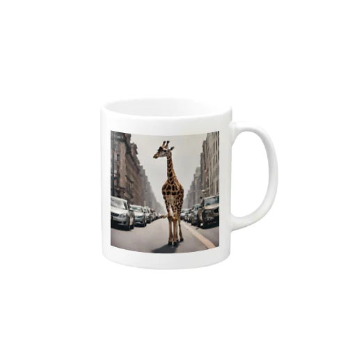 Walking kirin Mug