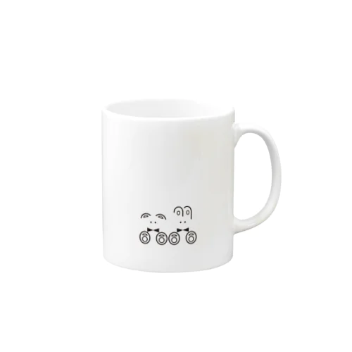 クマとウサギ Mug