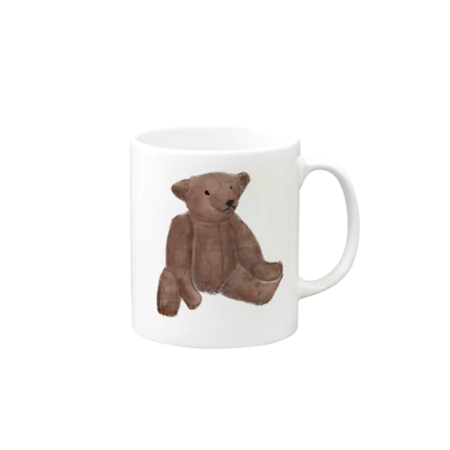 Lovely bear。brown bear Mug