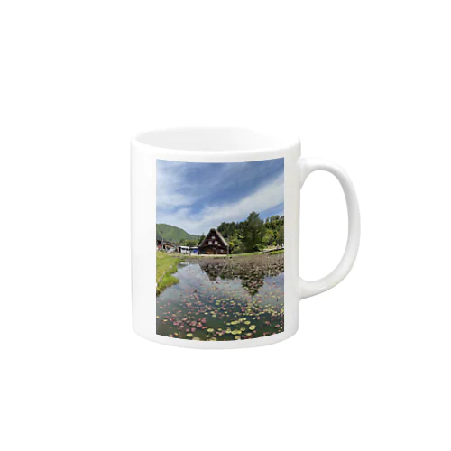 白川郷 Mug