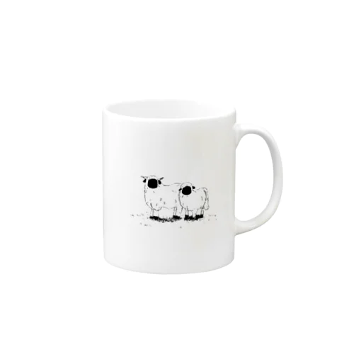 シュバルツナーゼ Mug