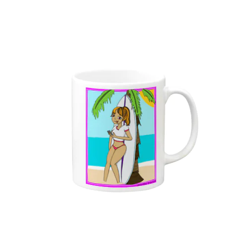 Surf Girl🏄🏽‍♀️ Mug